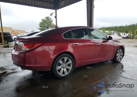 2012 Buick Regal Premium from USA, damaged, VIN 2G4GS5EV2C9200166